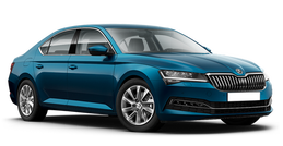 Skoda Superb Синий металлик Lava