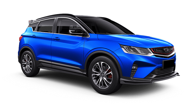 Geely Coolray Синий металлик Starry Night Blue